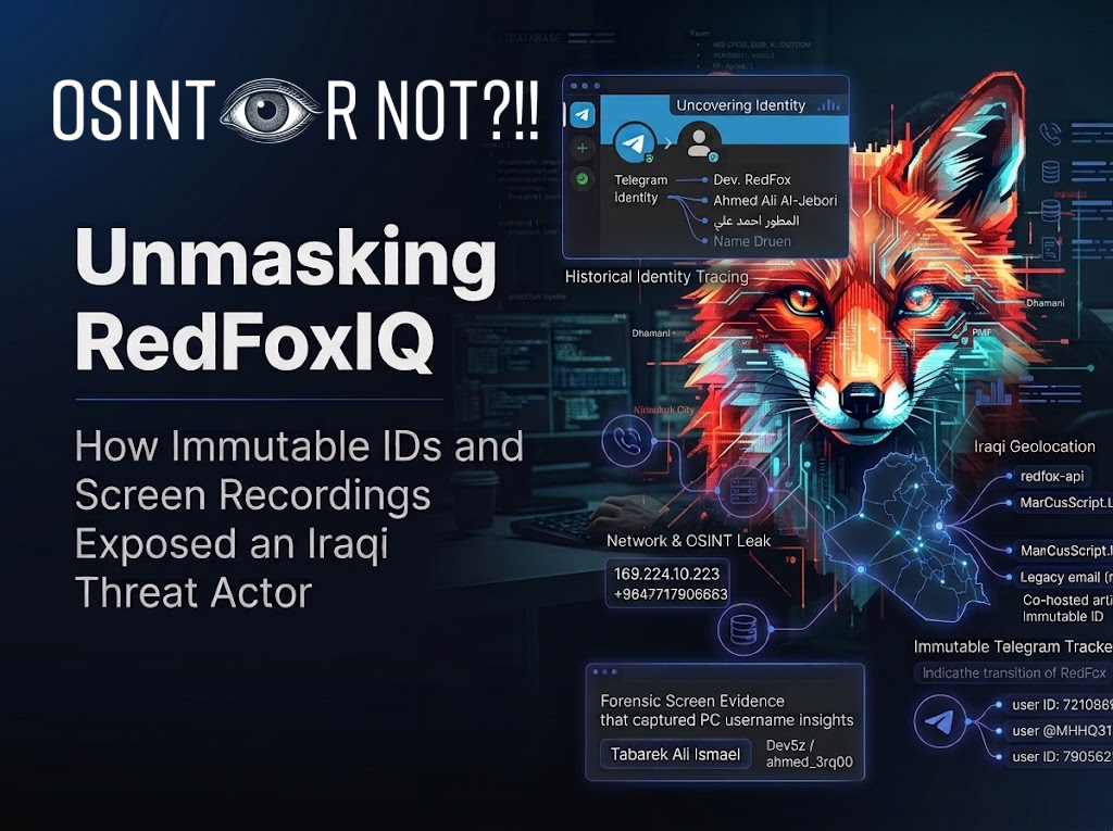 Unmasking RedFoxIQ : How Immutable IDs and Screen Recordings Exposed an Iraqi Threat Actor