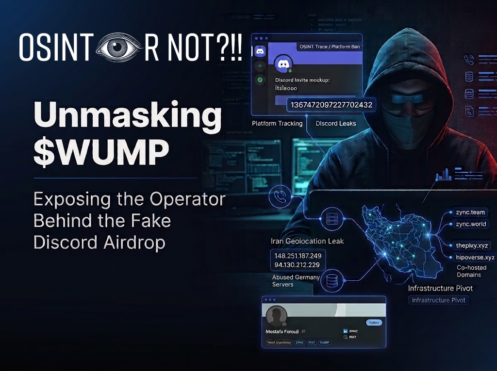 Unmasking $WUMP: Exposing the Operator Behind the Fake Discord Airdrop